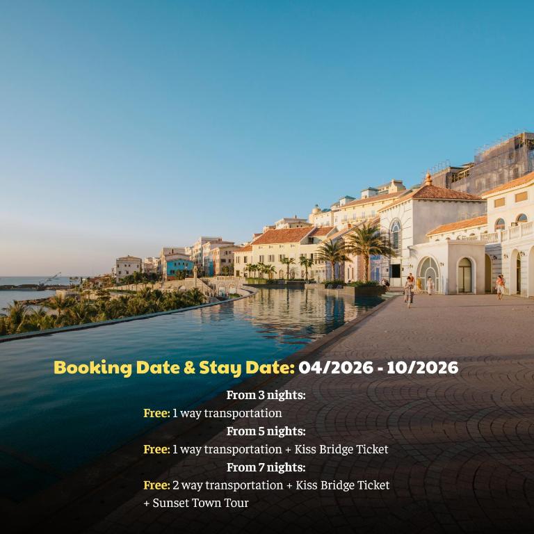 Reii Gallery Hillside Phu Quoc – Sea & Fireworks View – Gym & Pool Access