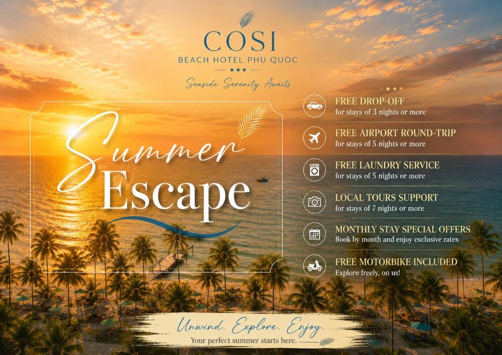 Cosi Beach Hotel Phu Quoc – Seaside Serenity Awaits
